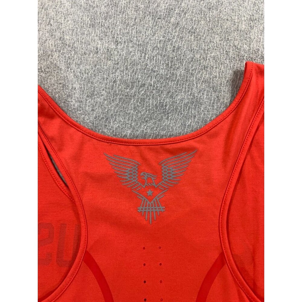 Nike Dri Fit USA Running Training Tank Top (Women's Small) Red - Picture 10 of 11